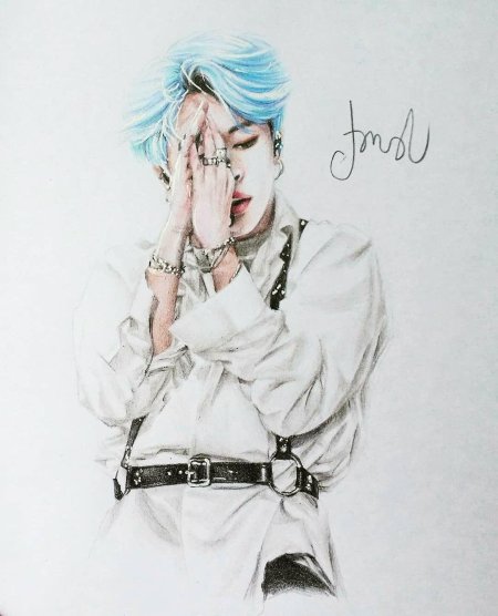 Чимин бтс арт