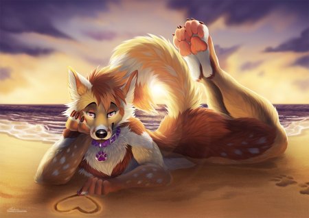 Арты фурри-белки