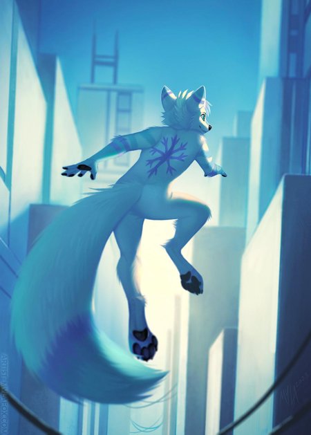 Лис фурри антро