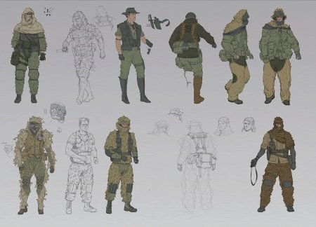 Концепт арт metal gear solid