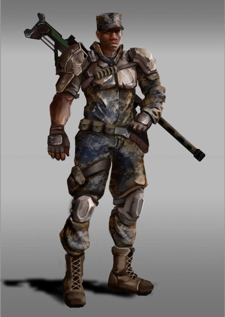 Wasteland 3 арт солдат