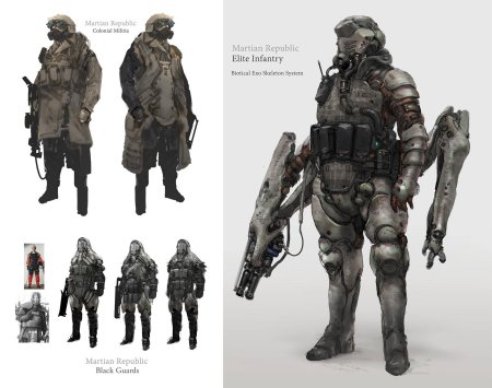 Солдат концепт арт