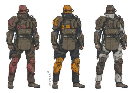 Солдаты будущего концепт арт