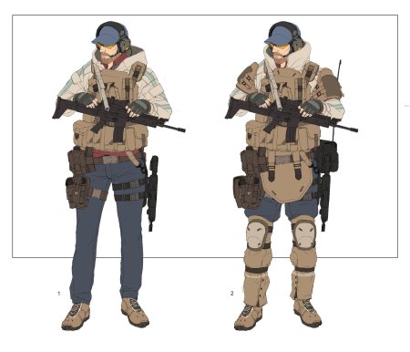 Чвк солдат concept art