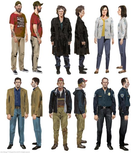 Life is strange концепт арт