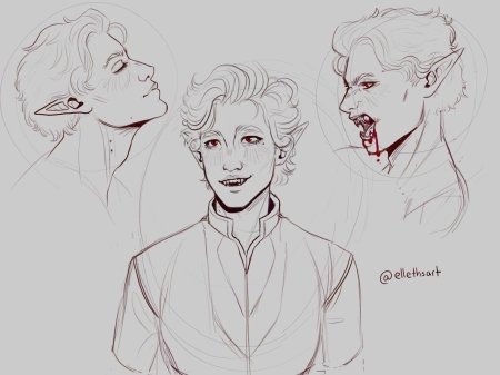 Рисунки вампира