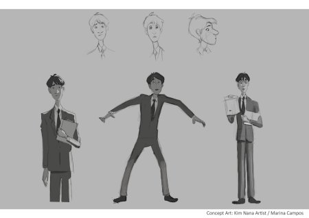 Paperman персонажи