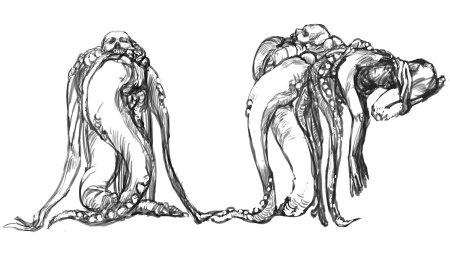 Монстры концепт арт
