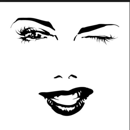 Лицо девушки вектор