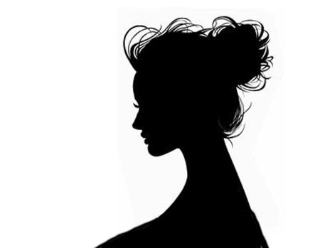 Силуэт девушек