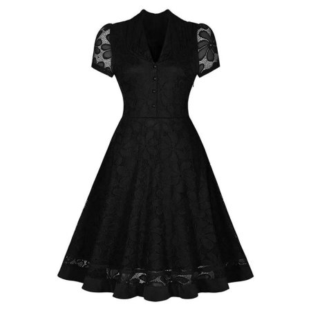 Винтажные платья черные