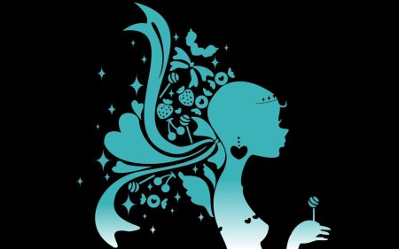 Женщина силуэт