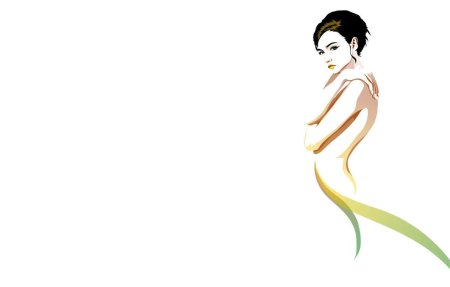 Силуэт женского тела