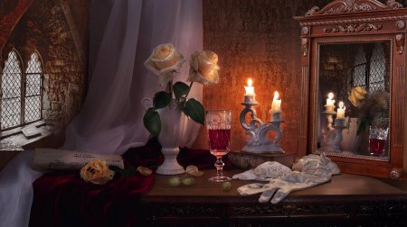 Натюрморт со свечами