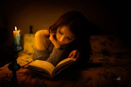 Чтение при свечах