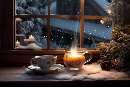 Зимнего уютного вечера