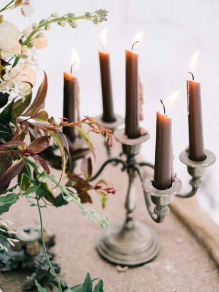 Романтичный подсвечник