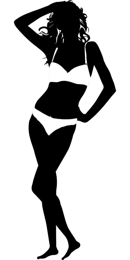 Силуэт женщин