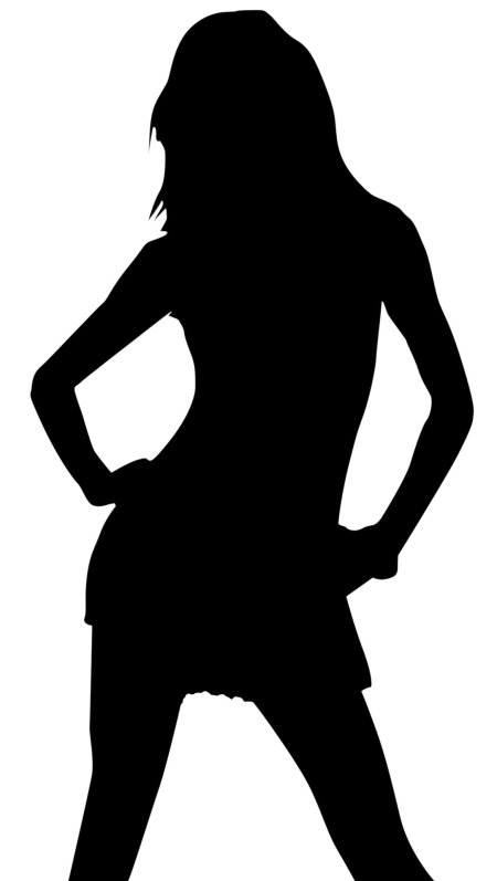 Женские силуэты
