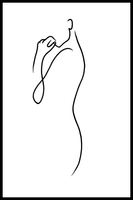 Силуэты фигур девушек