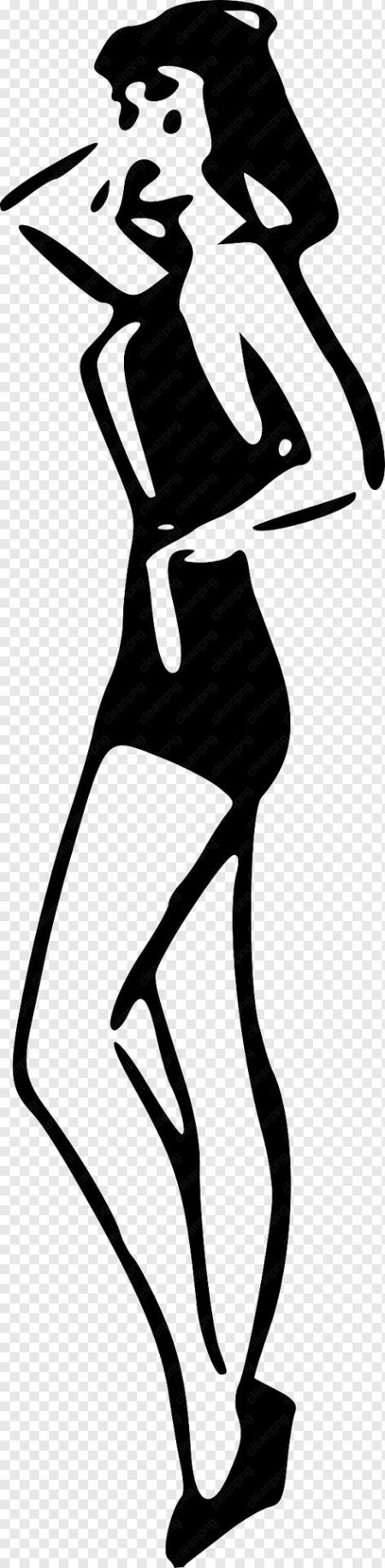 Женский силуэт