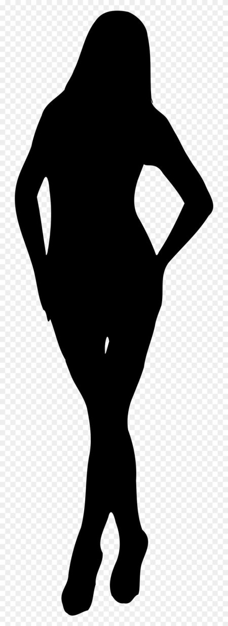 Силуэт женский