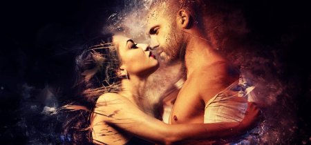 Страстная любовь мужчины и женщины