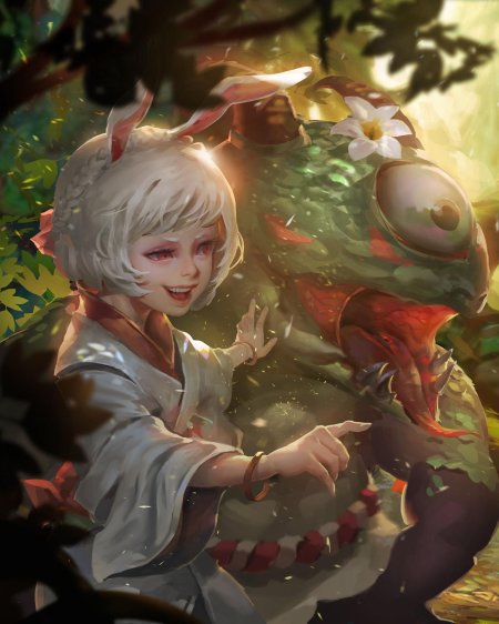 Фэнтези аниме арт