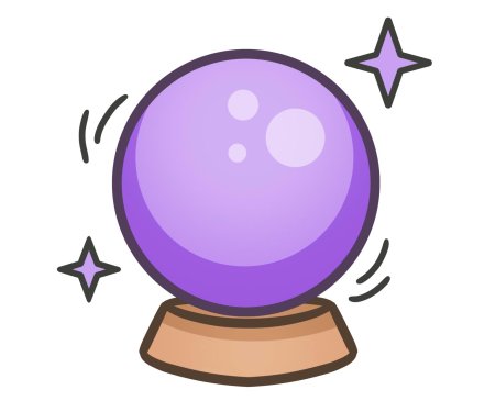 Хрустальный шар эмодзи