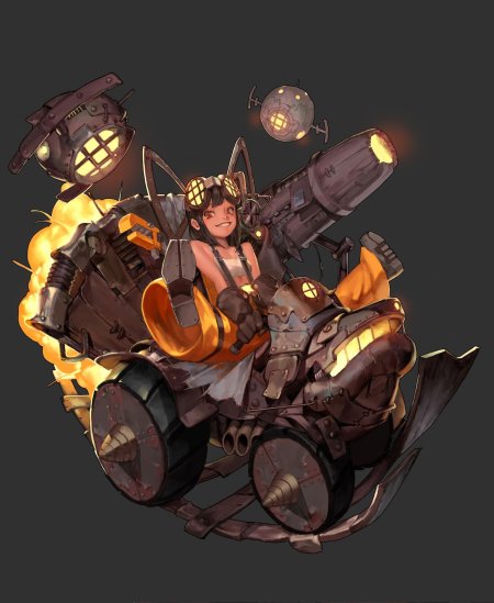 Стимпанк робот