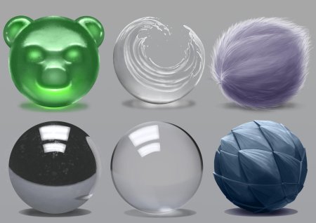 Шар стеклянный