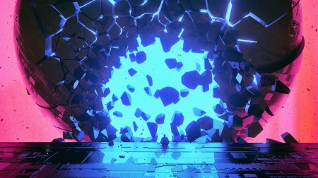 Неоновые осколки