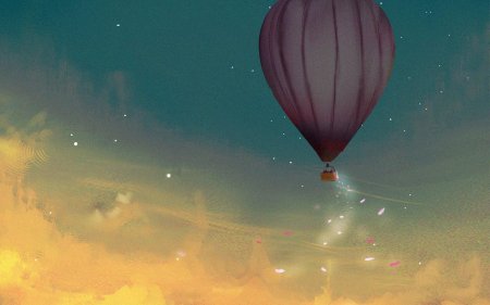 Воздушный шар арт