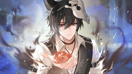 Неко парень арт