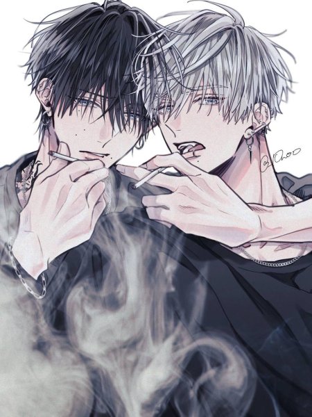 Аниме арты мальчики