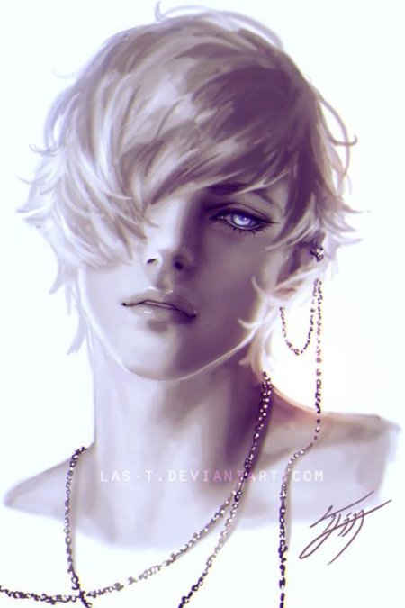 Блондин арт