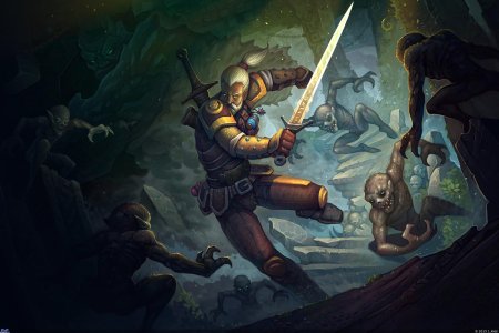 Ведьмак игра арт