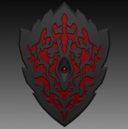 Восхождение героя щита щит гнева