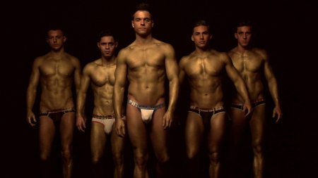 Фотосессия голых мужчин