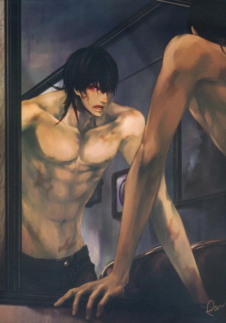 Аниме голые парни