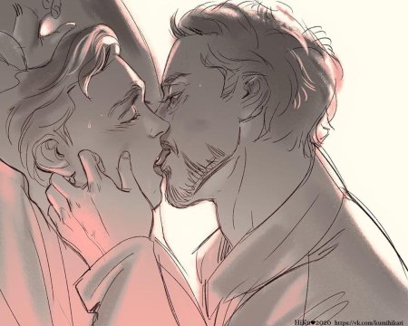 Тони старк и питер паркер 18