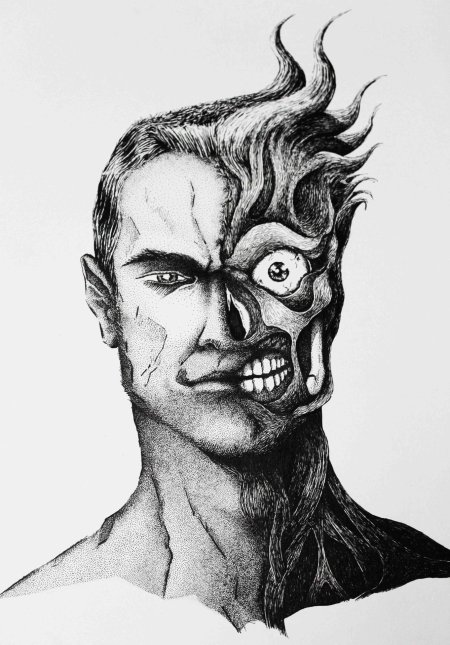 Эскиз демон