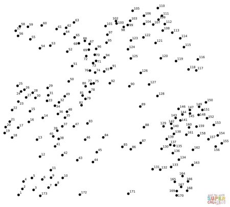 Рисование по точкам сложные