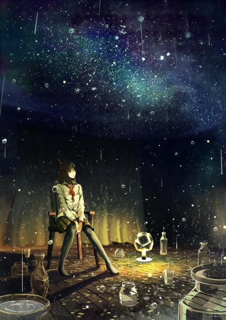 Арт звездное небо