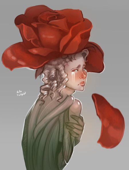 Маленький принц роза