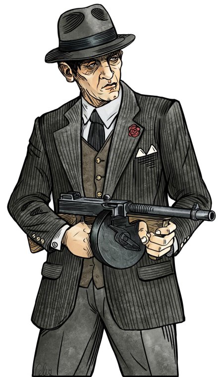 Мафиози с томпсоном