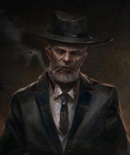 Мафиозник фэнтези арт