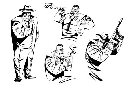 Мультяшные гангстеры