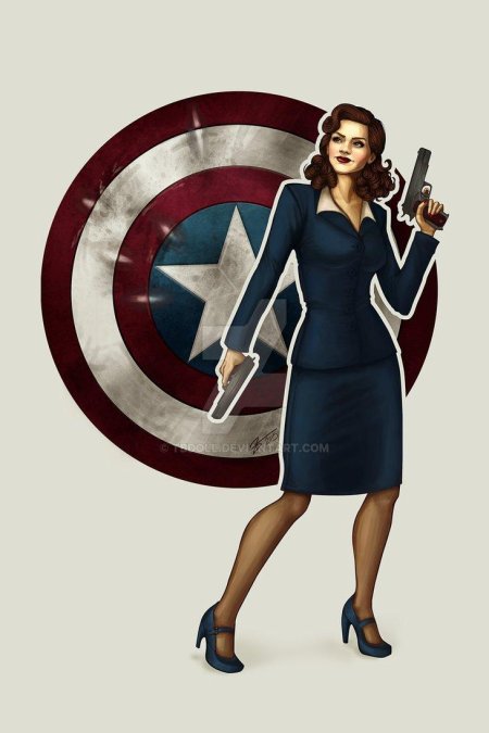 Пегги картер марвел