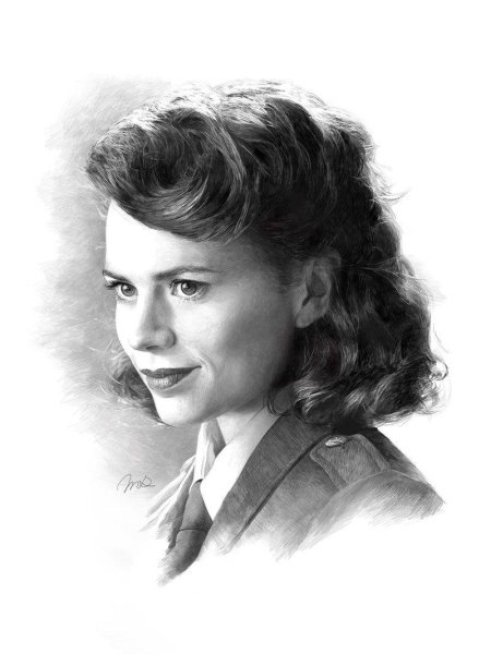 Хейли этвелл пегги картер